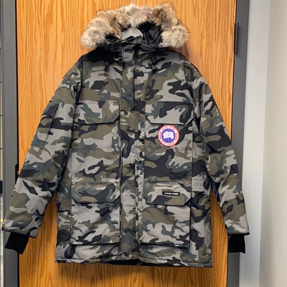 Canada Goose Expedition Parka Camo Print